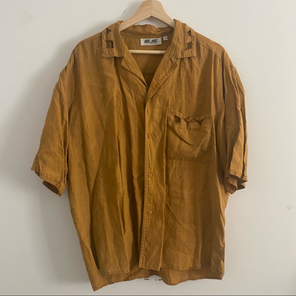 MR. MR. LINEN BUTTON DOWN